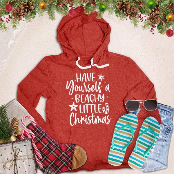 Have Yourself A Beachy Little Christmas Hoodie_6938